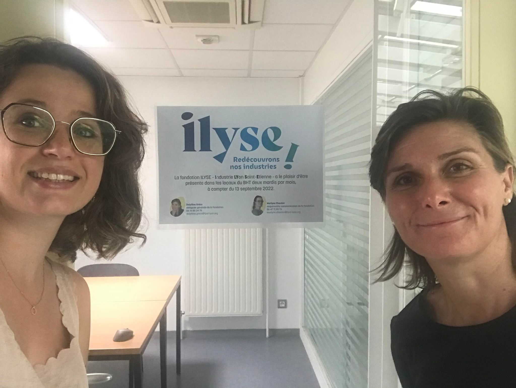 Ilyse inaugure son bureau à Saint-Étienne !